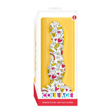 Collage Cupcakes and Unicorns Curvy Silicone 7in Dildo - Royal Sins