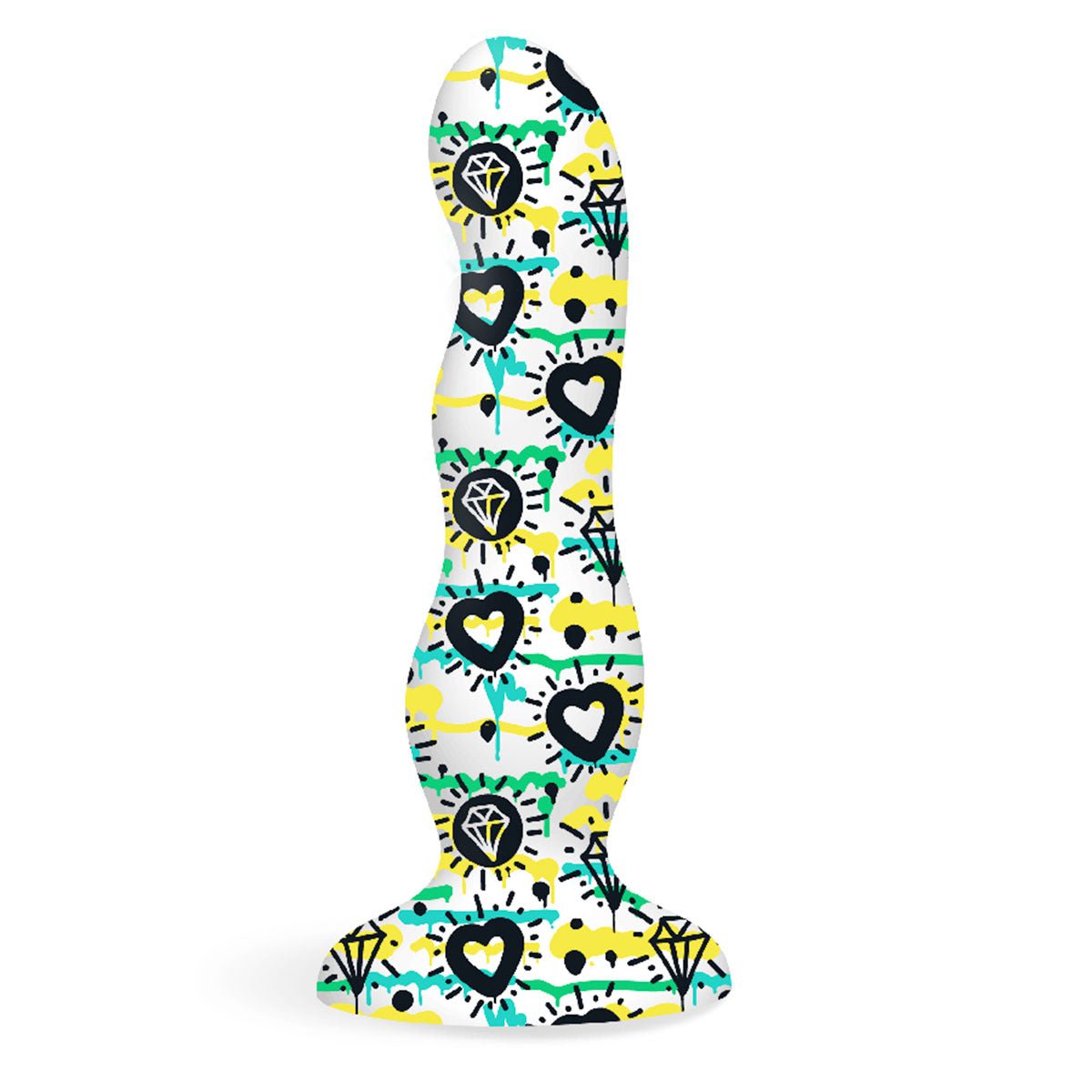 Collage - Diamonds and Hearts Curvy Dil - Royal Sins