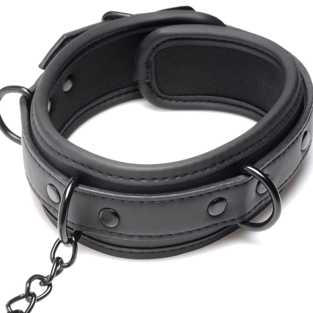 Collared Temptress Collar with Nipple Clamps - Royal Sins