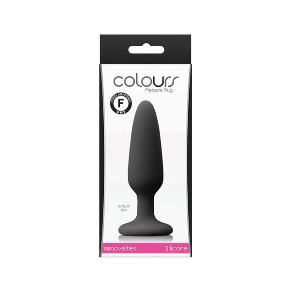 Colours Pleasure Plug Small Black - Royal Sins