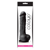 Colours Pleasures 5 in. Dildo Black - Royal Sins