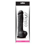 Colours Pleasures 5 in. Dildo Black - Royal Sins