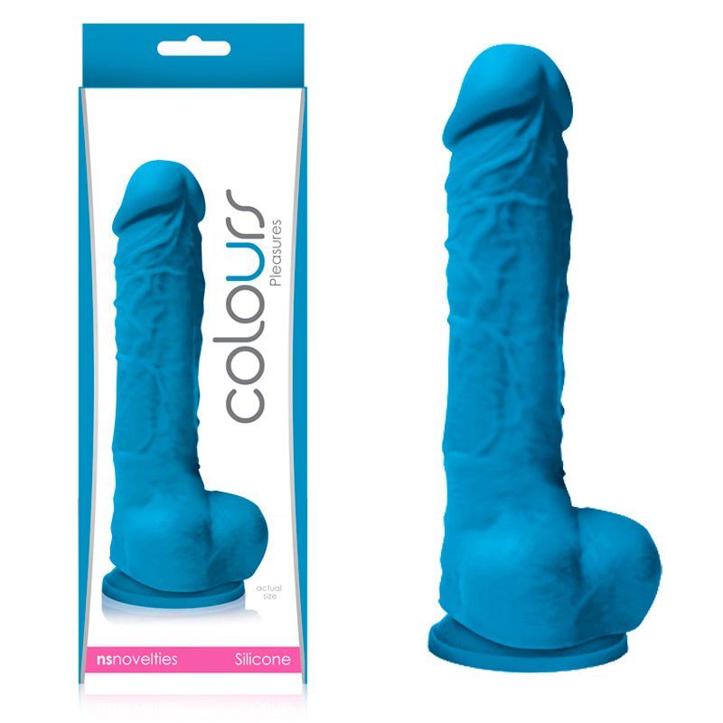 Colours Pleasures 5 in. Dildo Blue - Royal Sins