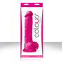 Colours Pleasures 8 in. Dildo Pink - Royal Sins