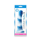 Colours Pleasures Yum Yum 6 in. Dildo Blue - Royal Sins
