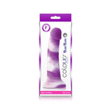 Colours Pleasures Yum Yum 6 in. Dildo Purple - Royal Sins