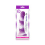 Colours Pleasures Yum Yum 6 in. Dildo Purple - Royal Sins
