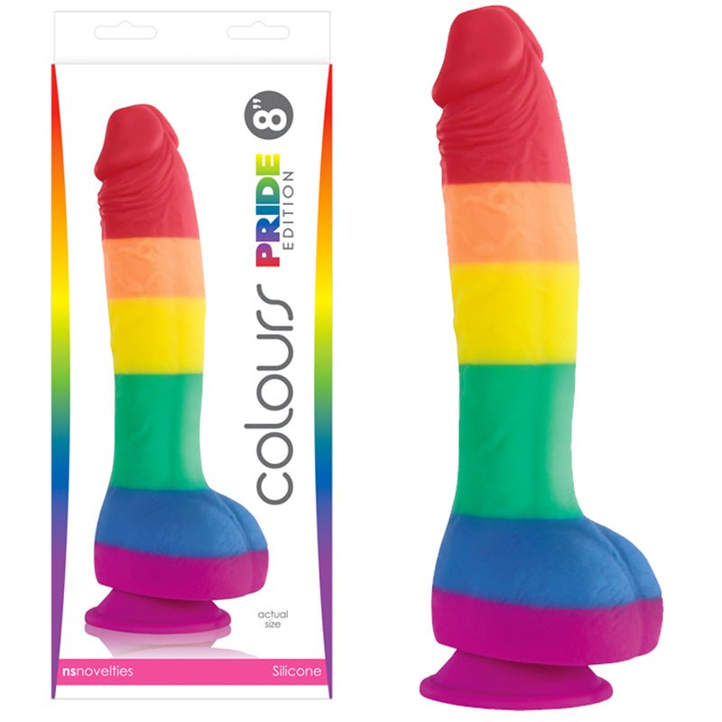 Colours Pride Edition 8 in. Dildo - Royal Sins