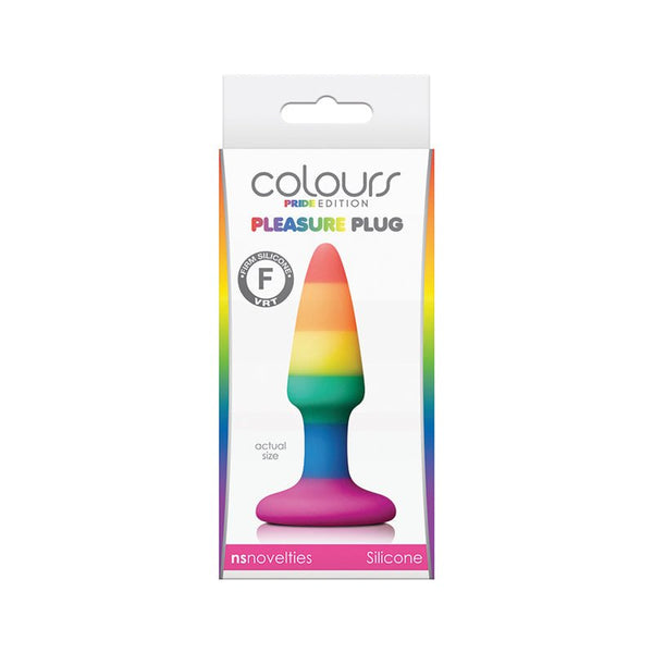 Colours Pride Edition Pleasure Plug Mini Rainbow - Royal Sins