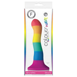 Colours Pride Edition Wave 6 in. Dildo Rainbow - Royal Sins