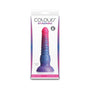 Colours Stacked 6 in. Dildo Pink/Blue - Royal Sins