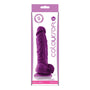 ColourSoft 5 in. Soft Dildo Purple - Royal Sins