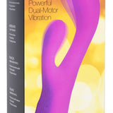 Come Hither Pro Silicone Rabbit Vibrator with Orgasmic Motion - Royal Sins