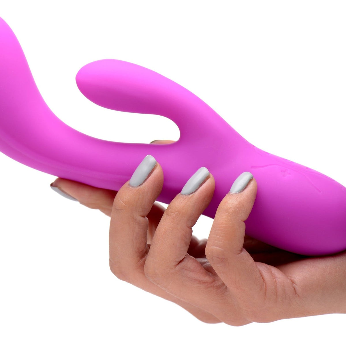 Come Hither Pro Silicone Rabbit Vibrator with Orgasmic Motion - Royal Sins