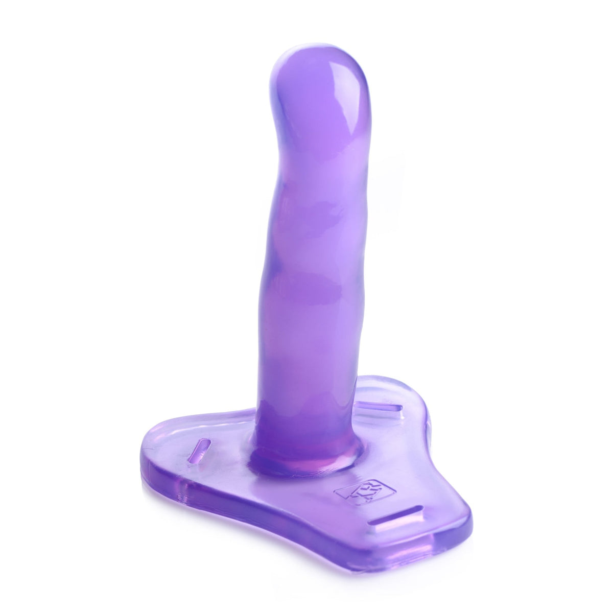 Comfort Ride Strap On Harness with Purple Dildo - Royal Sins