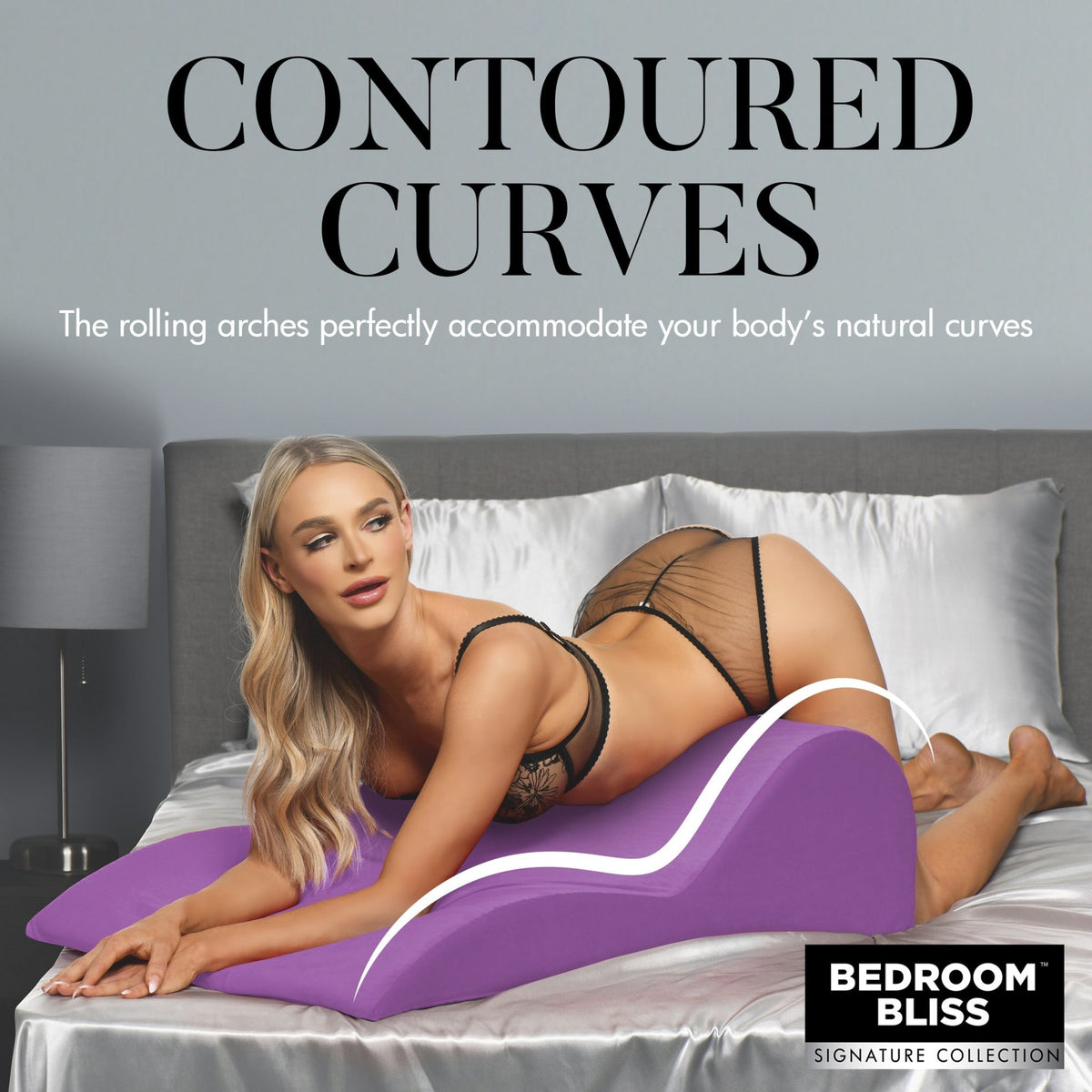 Contoured Love Cushion - Royal Sins