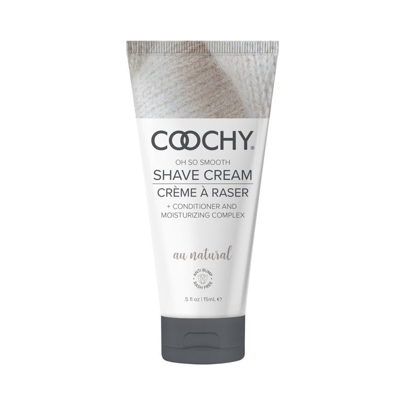 Coochy Shave Cream Au Natural 0.5 oz. - Royal Sins