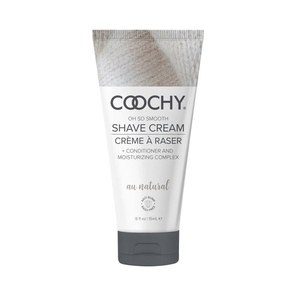 Coochy Shave Cream Au Natural 0.5 oz. - Royal Sins