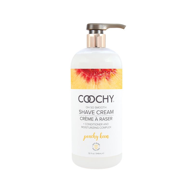 Coochy Shave Cream Peachy Keen 32 fl.oz - Royal Sins