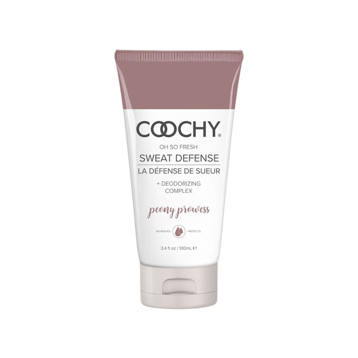 Coochy Sweat Defense Protection Lotion 3.4oz - Peony Prowess - Royal Sins