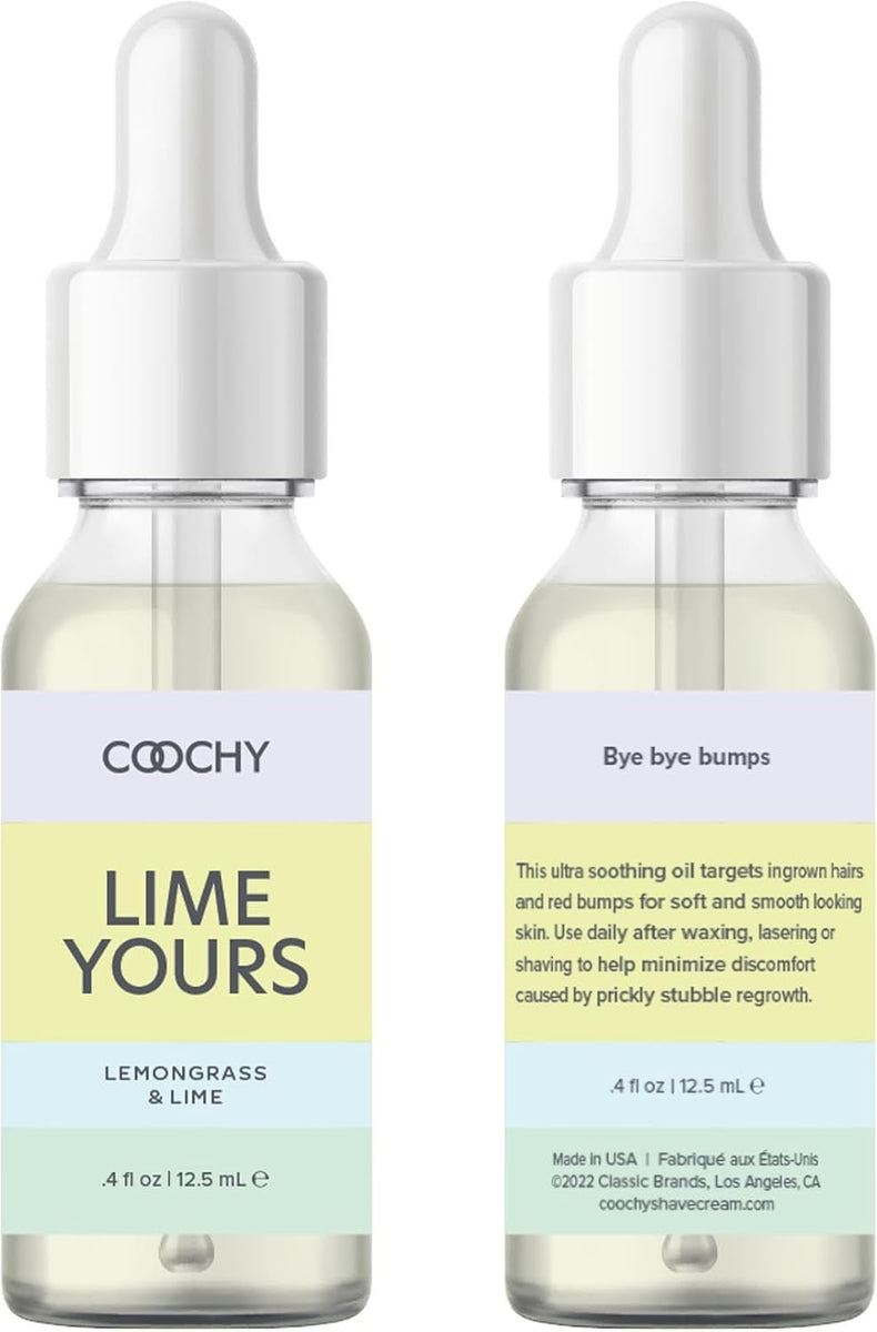 Coochy Ultra Lime Yours Ingrown Hair Oil 12.5ml - Lemongrass & Lime - Royal Sins