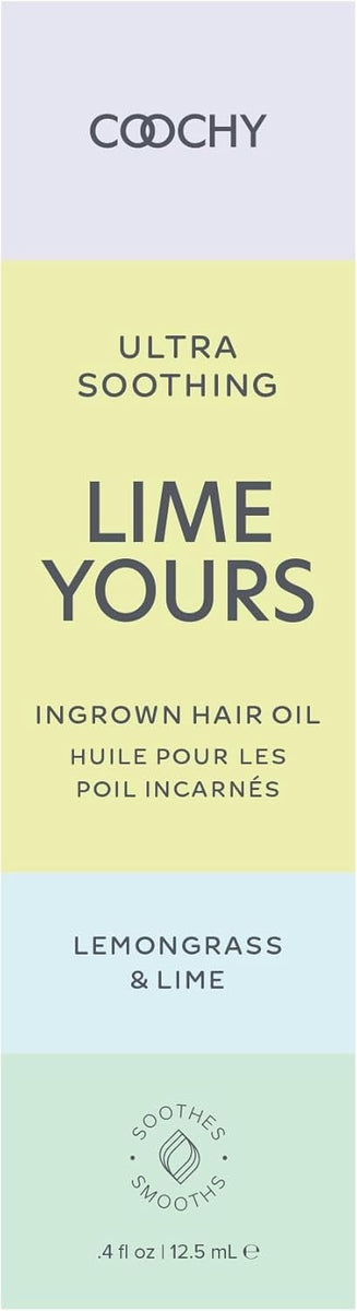 Coochy Ultra Lime Yours Ingrown Hair Oil 12.5ml - Lemongrass & Lime - Royal Sins