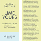 Coochy Ultra Lime Yours Ingrown Hair Oil 12.5ml - Lemongrass & Lime - Royal Sins