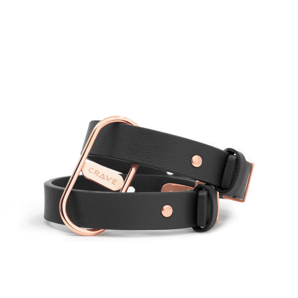 Crave ICON Cuffs - Black/Rose Gold - Royal Sins