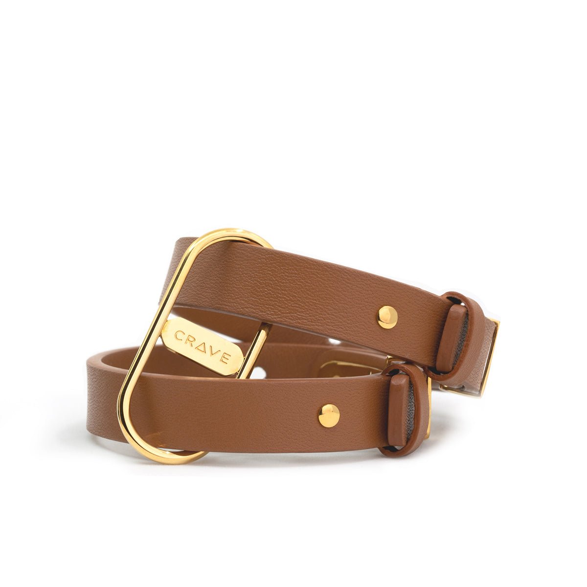 Crave ICON Cuffs - Tan/24kt Gold - Royal Sins