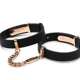 Crave ID Cuffs - Black/Rose Gold - Royal Sins