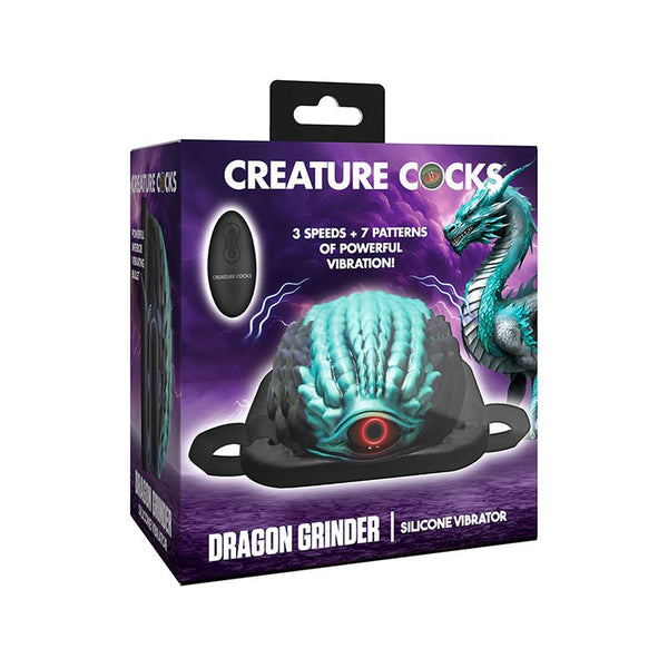 Creature Cocks Dragon Vibrating Silicone Grinder - Royal Sins