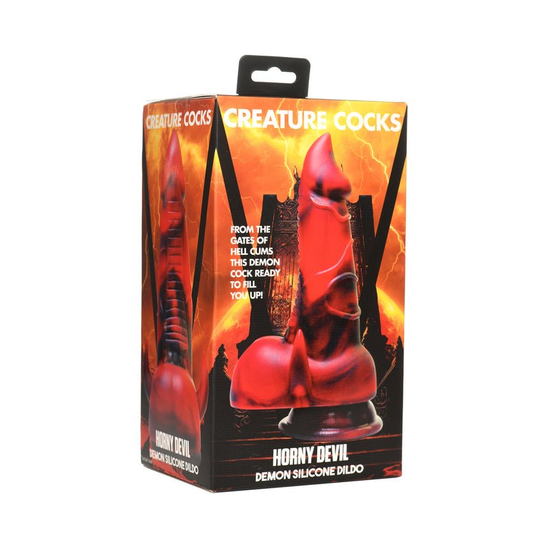 Creature Cocks Horny Devil Demon Silicone Dildo - Royal Sins