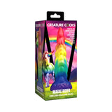 Creature Cocks Rainbow Horn Silicone Dildo - Royal Sins