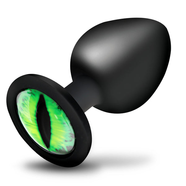 Creature Eye Green Eye Silicone Butt Plug - Large - Royal Sins