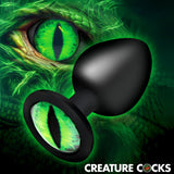 Creature Eye Green Eye Silicone Butt Plug - Large - Royal Sins