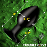 Creature Eye Green Eye Silicone Butt Plug - Medium - Royal Sins