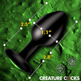 Creature Eye Green Eye Silicone Butt Plug - Small - Royal Sins