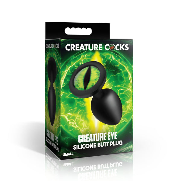 Creature Eye Green Eye Silicone Butt Plug - Small - Royal Sins