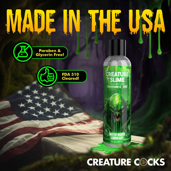 Creature Slime Water - Based Lubricant - 8oz - Royal Sins