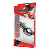 Crimson Tied Scarlet Heart Jewel Anal Plug - Royal Sins