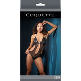 Crotchless Teddy Silver/Black OS - Royal Sins