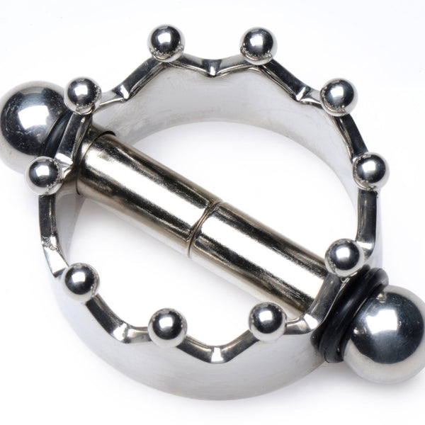 Crowned Magentic Nipple Clamps - Royal Sins