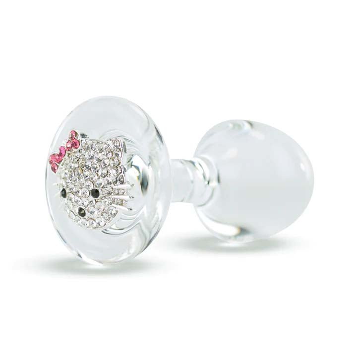 Crystal Delights Kitty Plug - Clear - Royal Sins