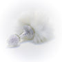 Crystal Delights Magnetic Sparkle Bunny Tail - White - Royal Sins