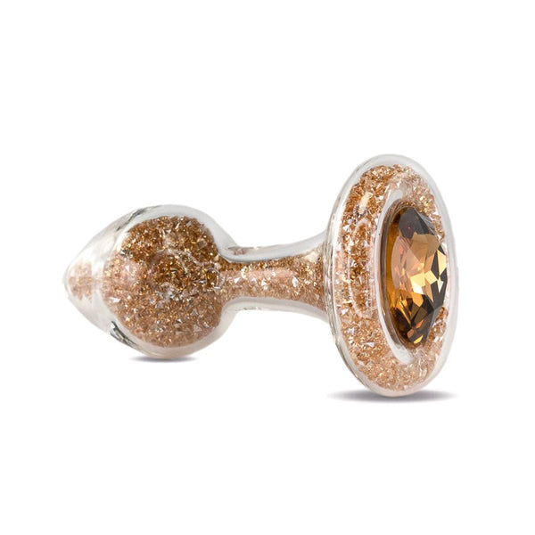 Crystal Delights Sparkle Plug - Gold - Royal Sins