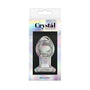 Crystal Glass Anal Plug Medium Clear - Royal Sins