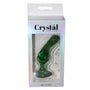 Crystal Glass Plug Angled Green - Royal Sins