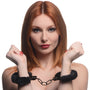 Cuffed In Fur Furry Handcuffs - Black - Royal Sins