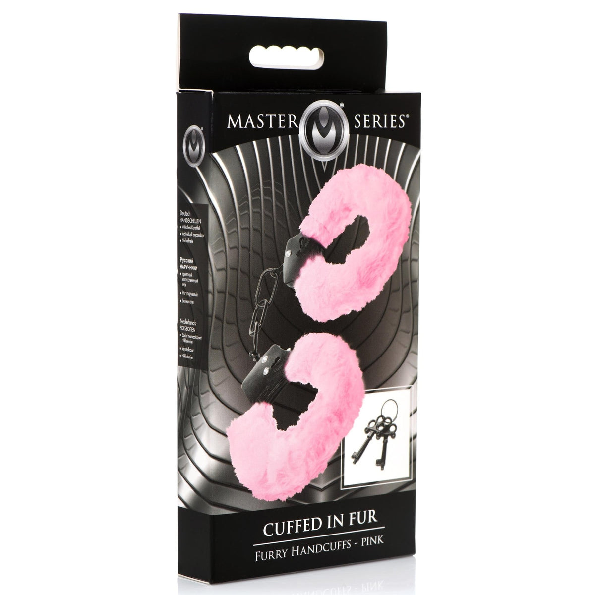 Cuffed in Fur Furry Handcuffs - Pink - Royal Sins