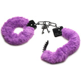 Cuffed in Fur Furry Handcuffs - Purple - Royal Sins